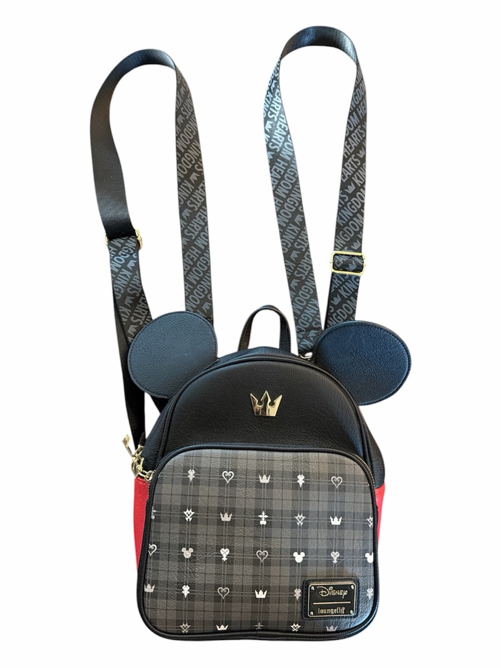 Loungefly x Disney Kingdom Hearts  Mickey Ears Backpack Limited Edition